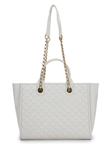  Tamer Tanca Kadın Vegan Beyaz Kol Çantası