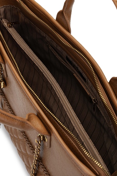  Tamer Tanca Kadın Vegan Camel Kol Çantası