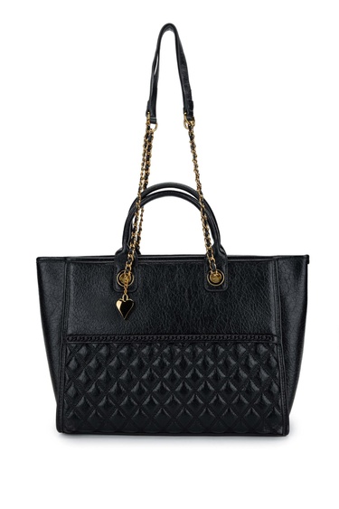  Tamer Tanca Kadın Vegan Siyah Kol Çantası