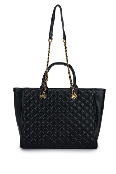  Tamer Tanca Kadın Vegan Siyah Kol Çantası