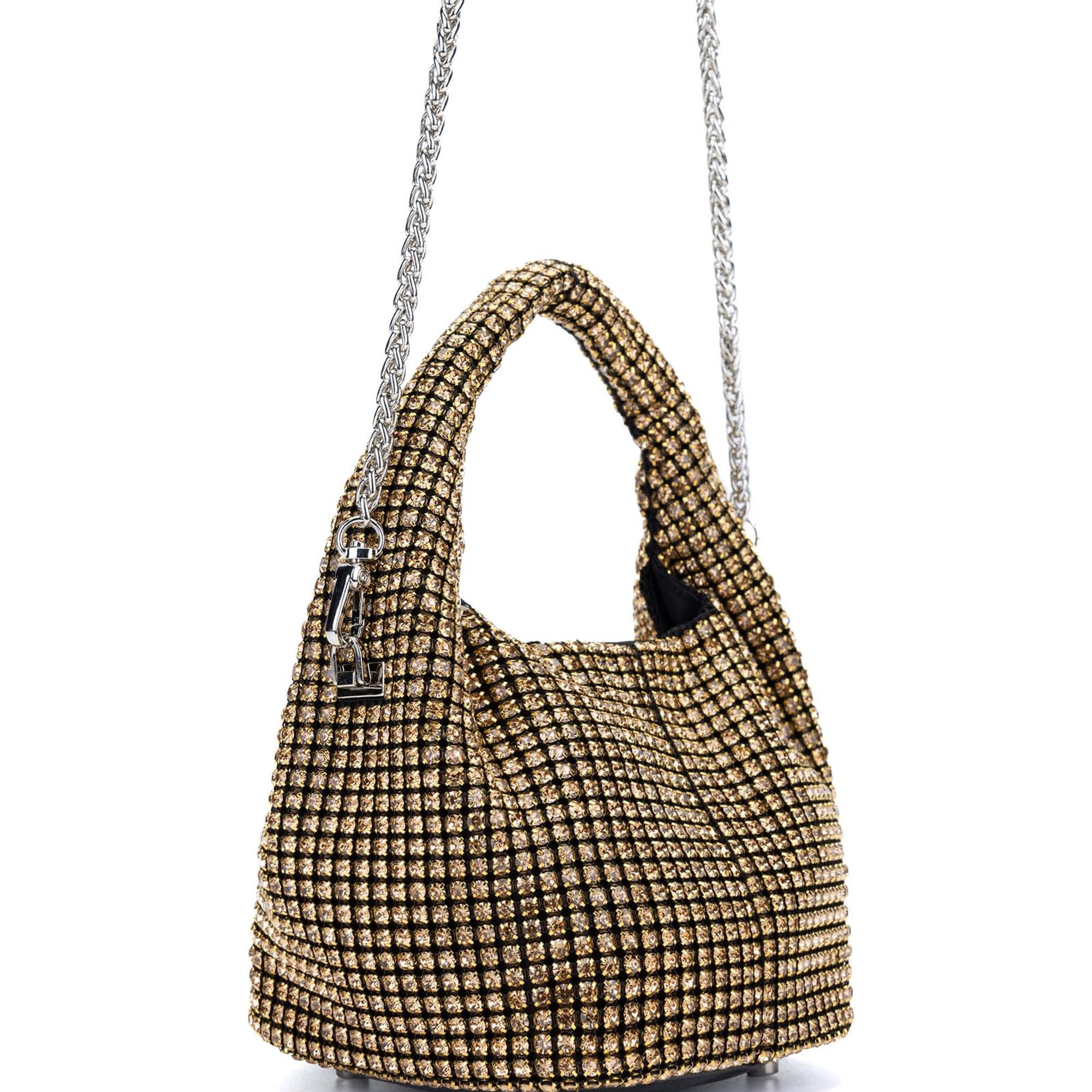 Tamer Tanca Kadın Vegan Altın Omuz Çanta