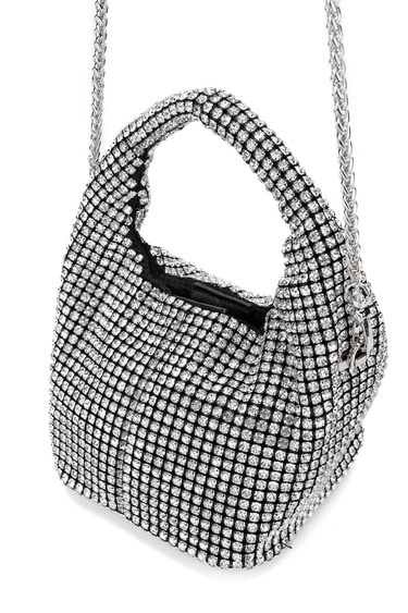  Tamer Tanca Kadın Vegan Gri Omuz Çanta