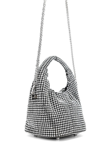  Tamer Tanca Kadın Vegan Gri Omuz Çanta