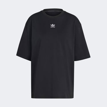  adidas Essentials Boyfriend Kadın Siyah T-Shirt