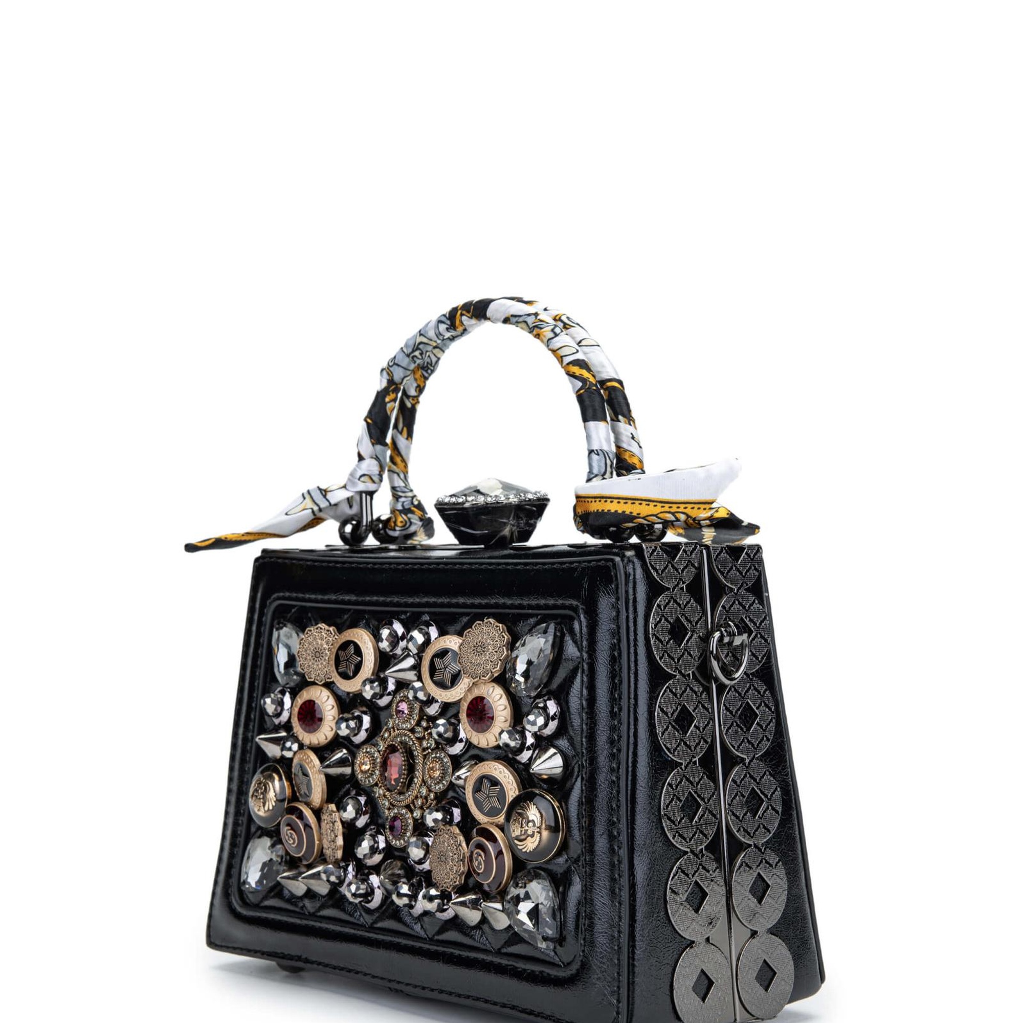 Tamer Tanca Kadın Vegan Siyah El Çantası