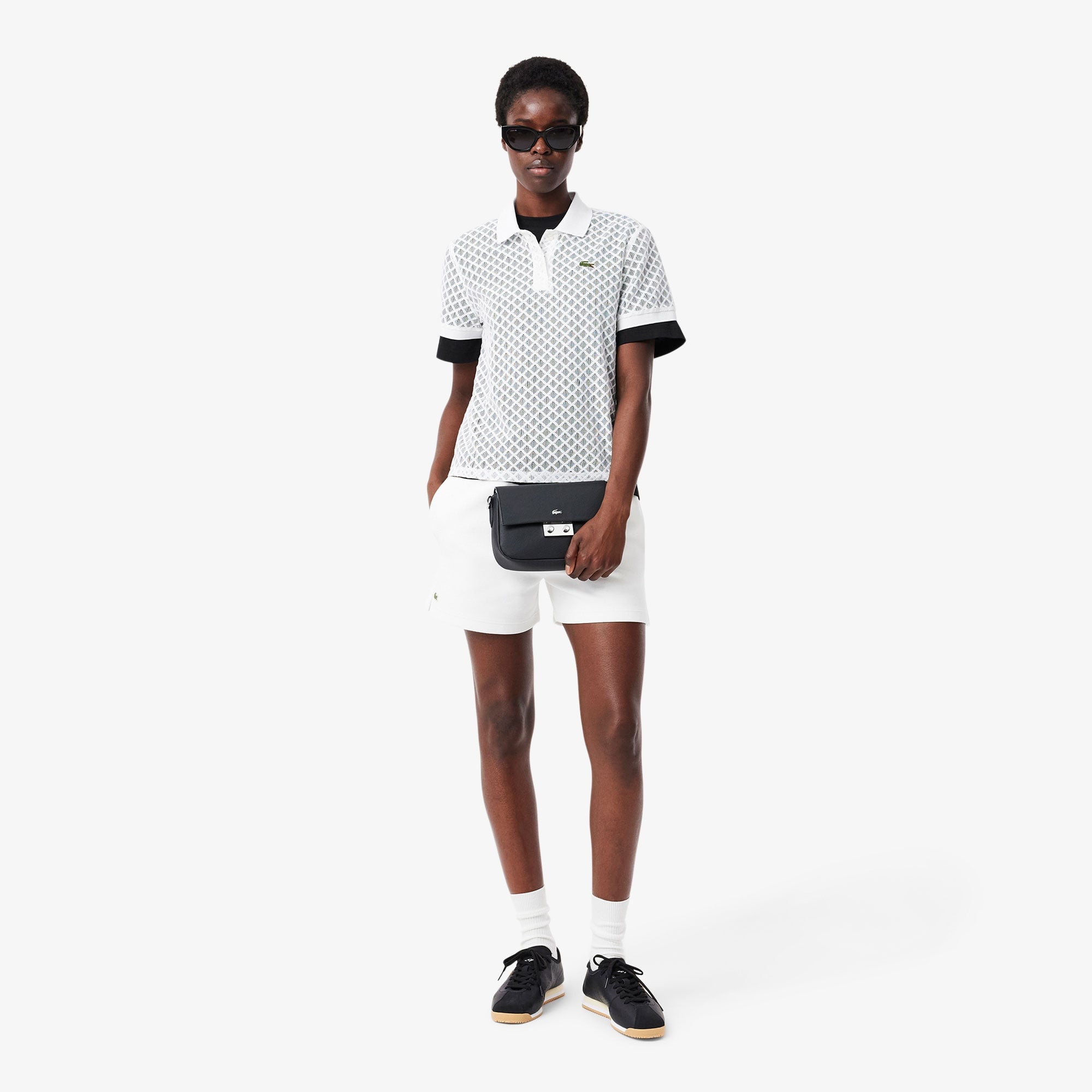 Lacoste Daily City Kadın Siyah Postacı Çantası