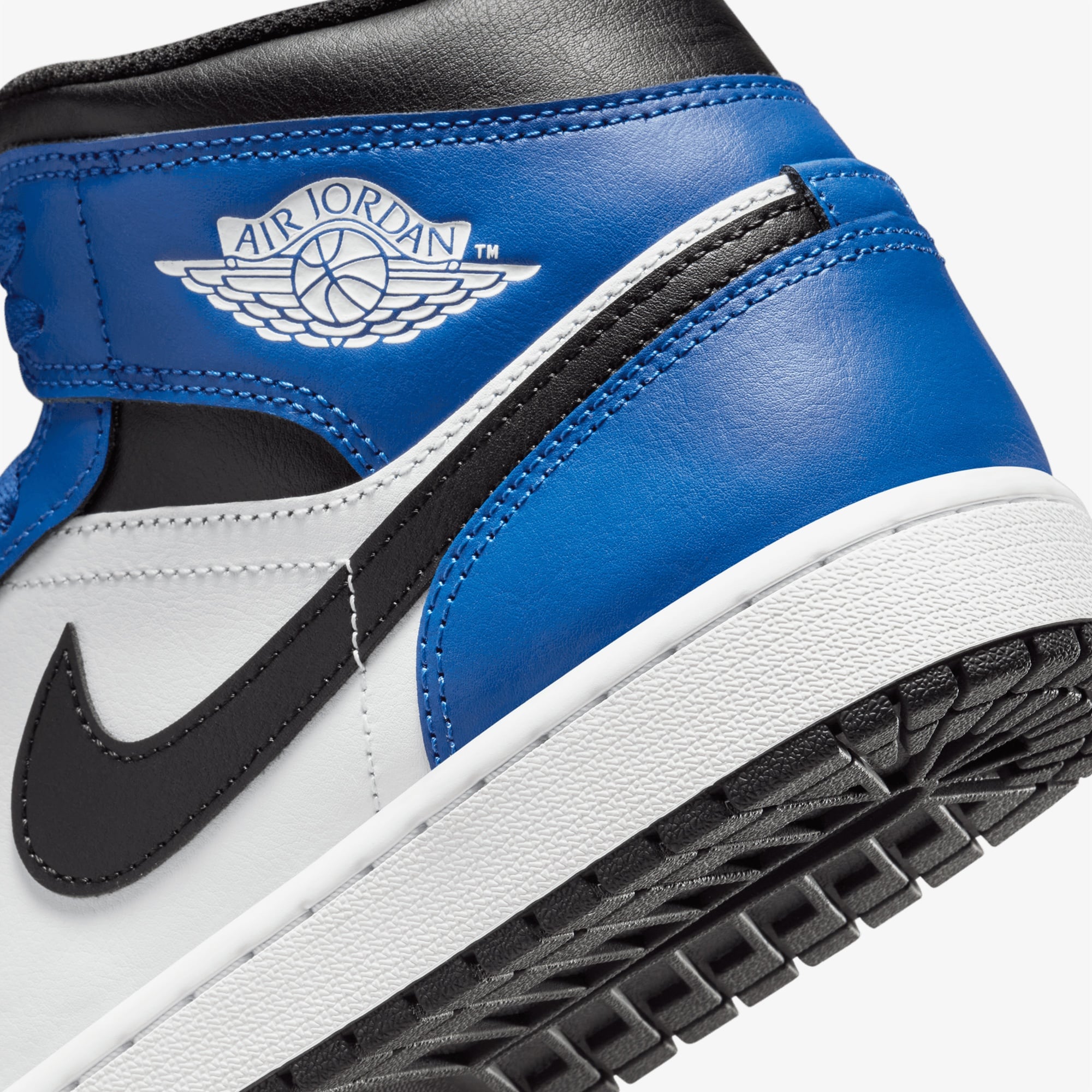 Jordan Air 1 Mid Erkek Mavi Spor Ayakkabı