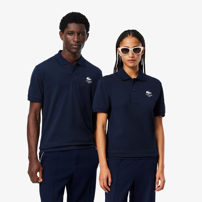  Lacoste L.12.12 Unisex Classic Fit Lacivert Polo