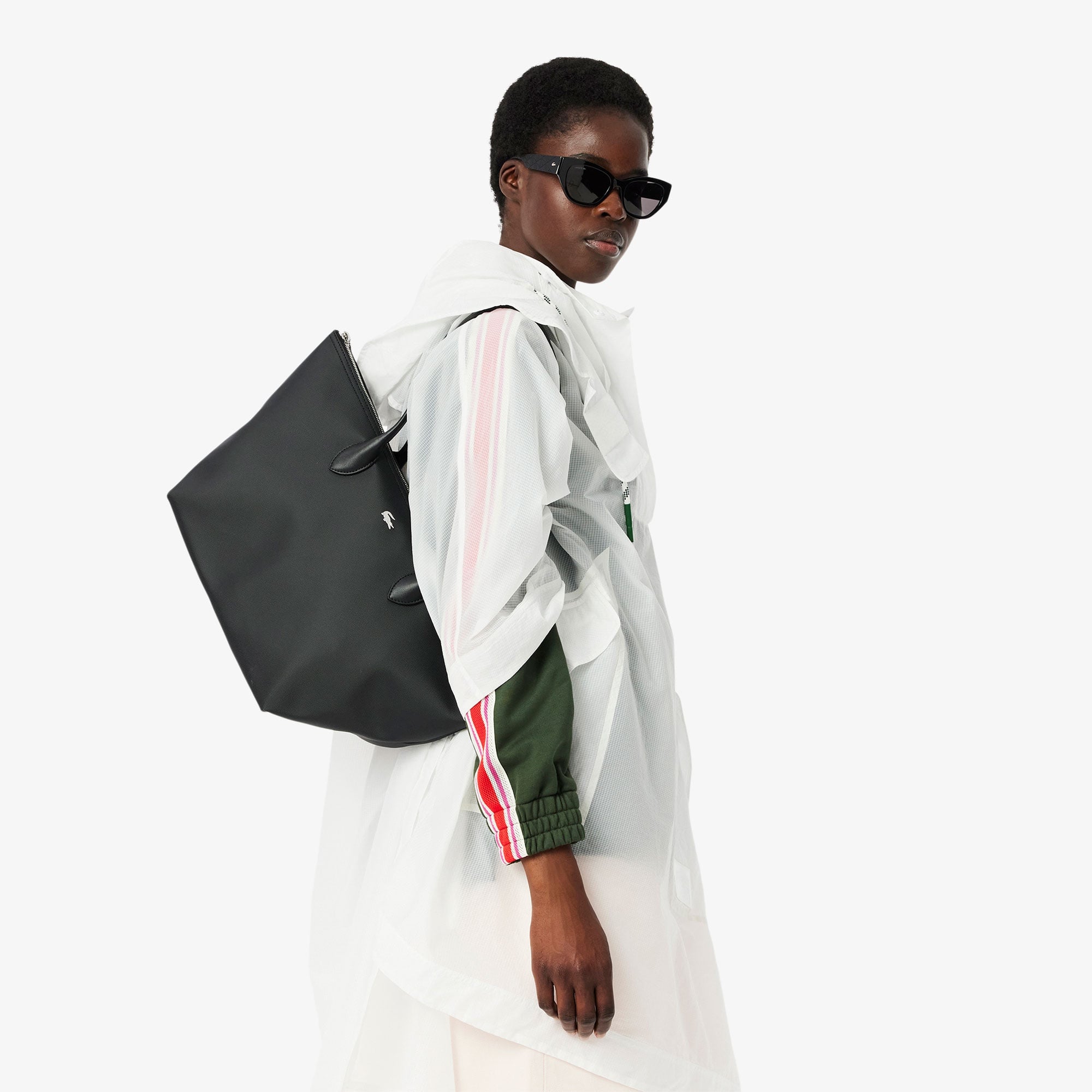 Lacoste Athena Kadın Siyah Omuz Çantası