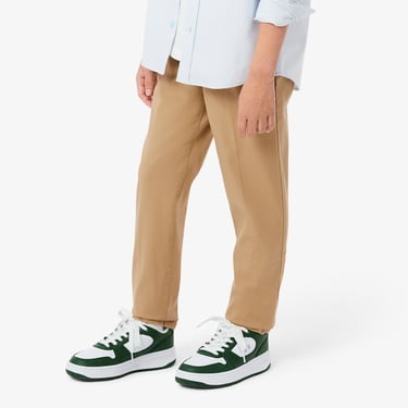  Lacoste Çocuk Regular Fit Bej Pantolon