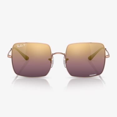 Ray-Ban Square 1971 Chromance RB1971 Kadın Pembe Güneş Gözlüğü