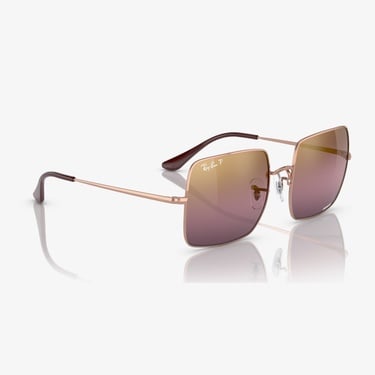  Ray-Ban Square 1971 Chromance RB1971 Kadın Pembe Güneş Gözlüğü