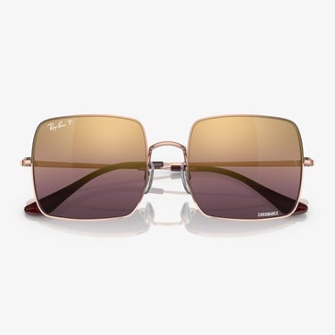  Ray-Ban Square 1971 Chromance RB1971 Kadın Pembe Güneş Gözlüğü