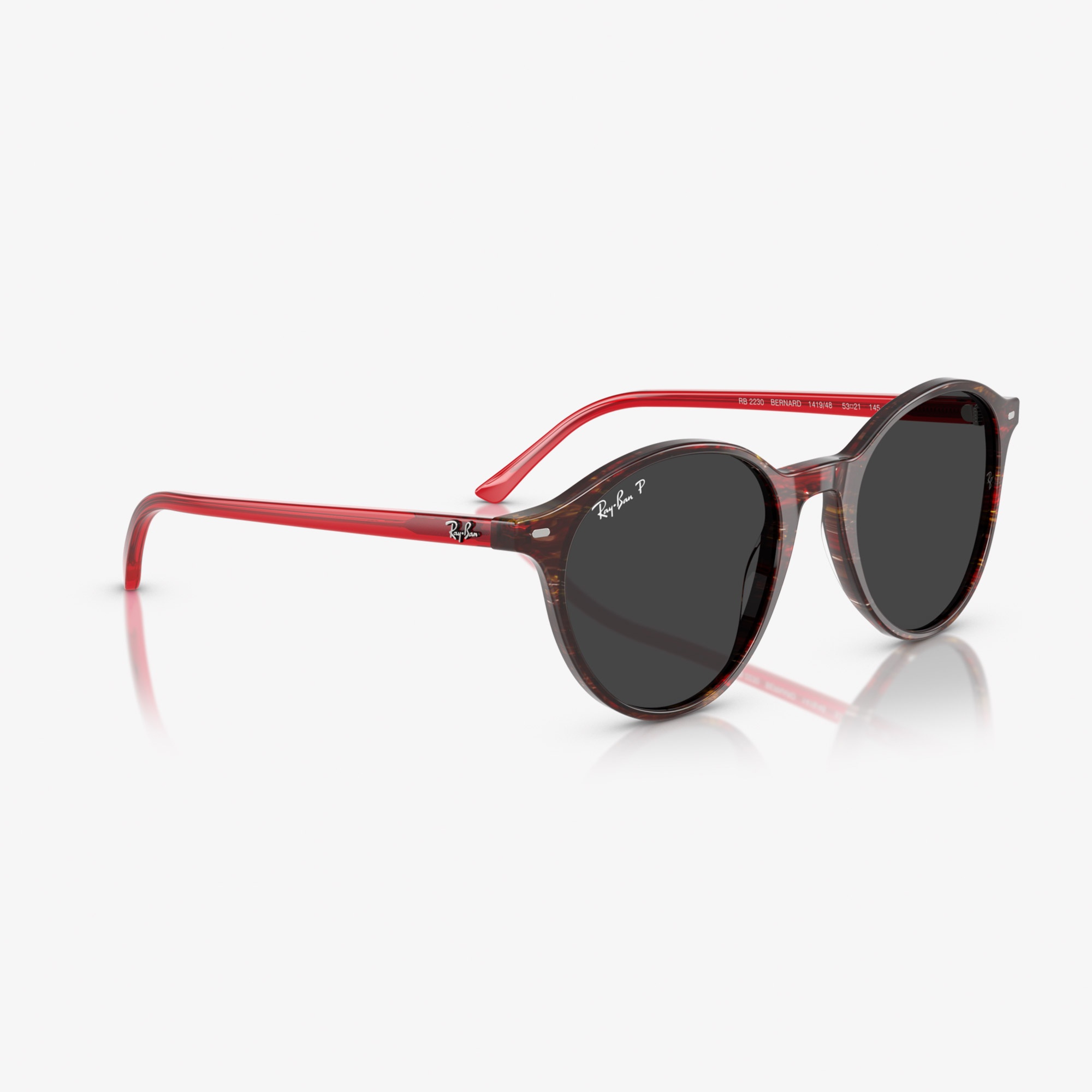 Ray-Ban Bernard RB2230 Unisex Kırmızı Güneş Gözlüğü