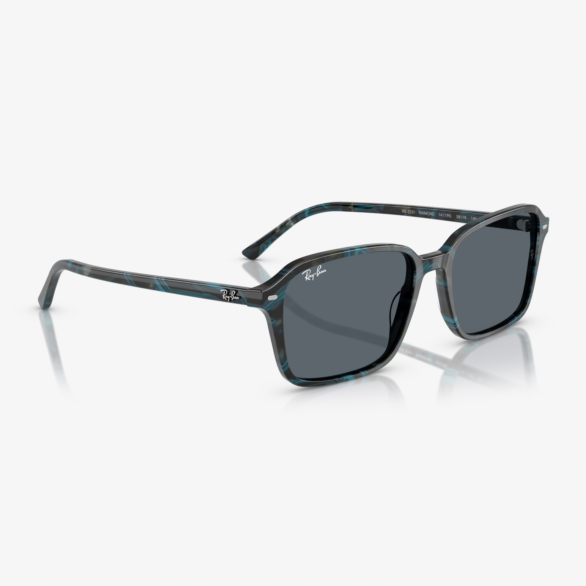Ray-Ban Raimond RB2231 Unisex Mavi Güneş Gözlüğü