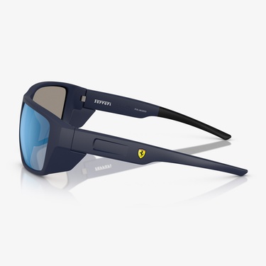  Scuderia Ferrari FZ6012U Erkek Mavi Güneş Gözlüğü