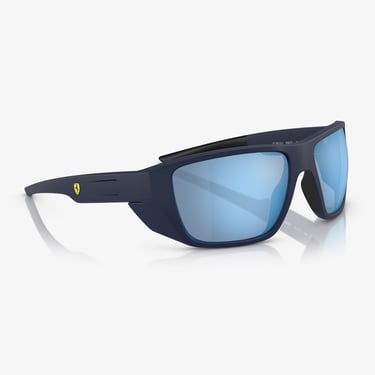  Scuderia Ferrari FZ6012U Erkek Mavi Güneş Gözlüğü