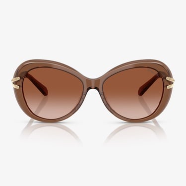  Swarovski SK6026 Kadın Kahverengi Güneş Gözlüğü