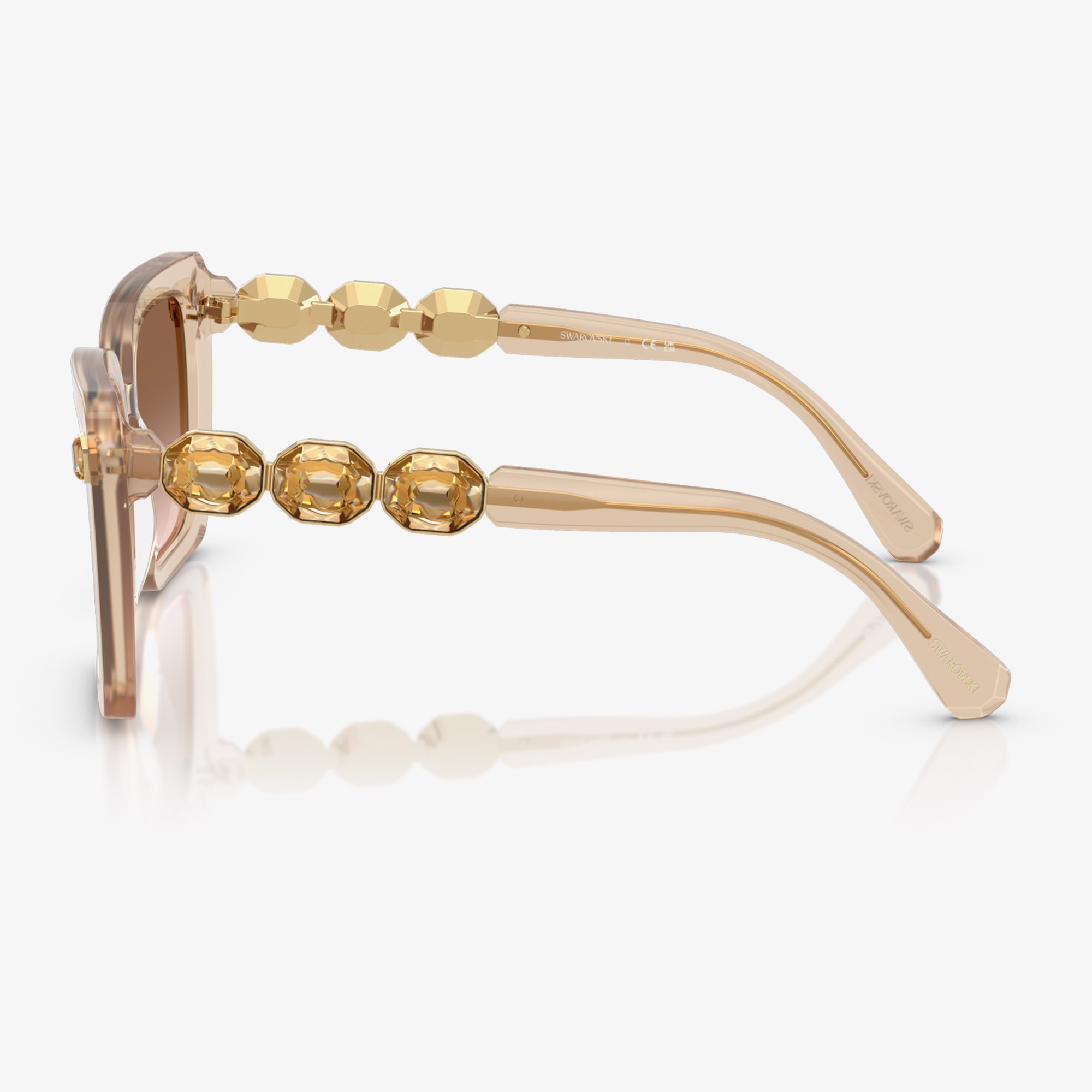 Swarovski SK6032 Kadın Bej Güneş Gözlüğü