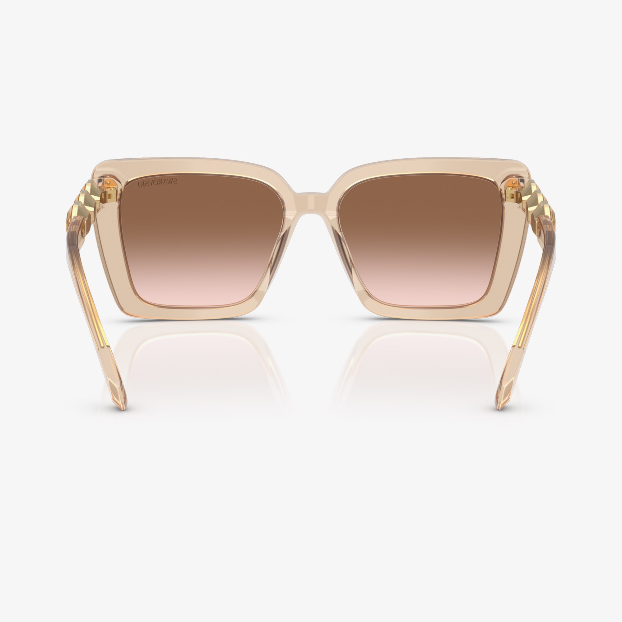 Swarovski SK6032 Kadın Bej Güneş Gözlüğü