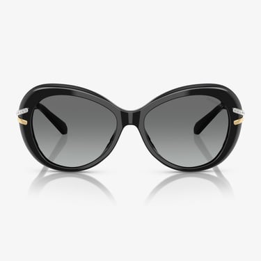  Swarovski SK6026 Kadın Siyah Güneş Gözlüğü