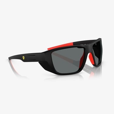  Scuderia Ferrari FZ6012U Erkek Siyah Güneş Gözlüğü