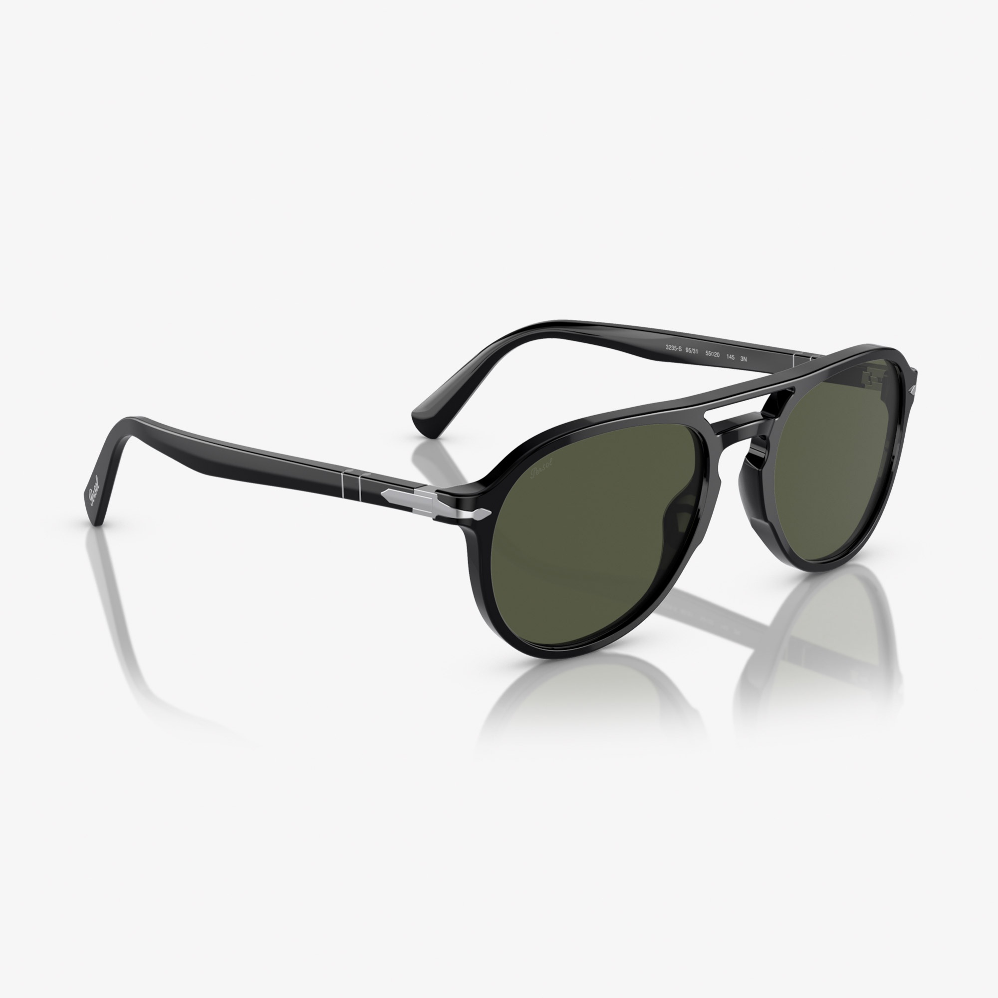 PERSOL PO3235S Unisex Siyah Güneş Gözlüğü