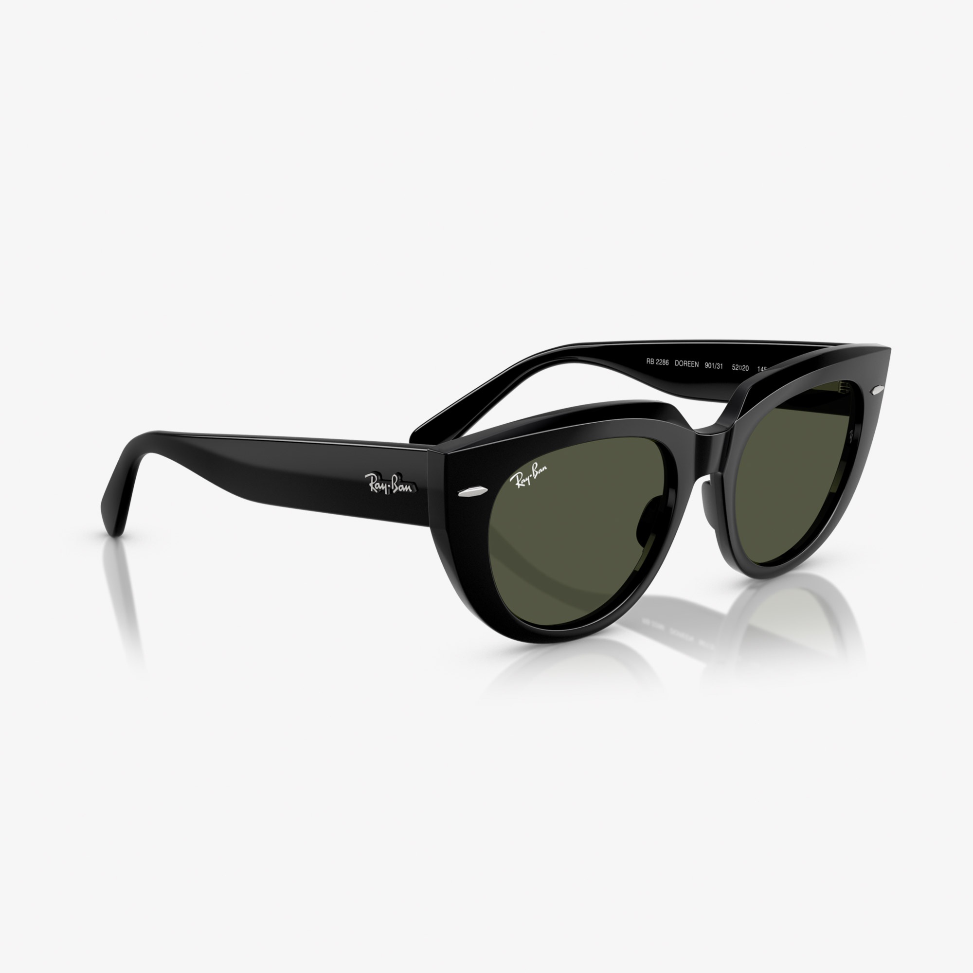 Ray-Ban Doreen RB2286 Kadın Siyah Güneş Gözlüğü