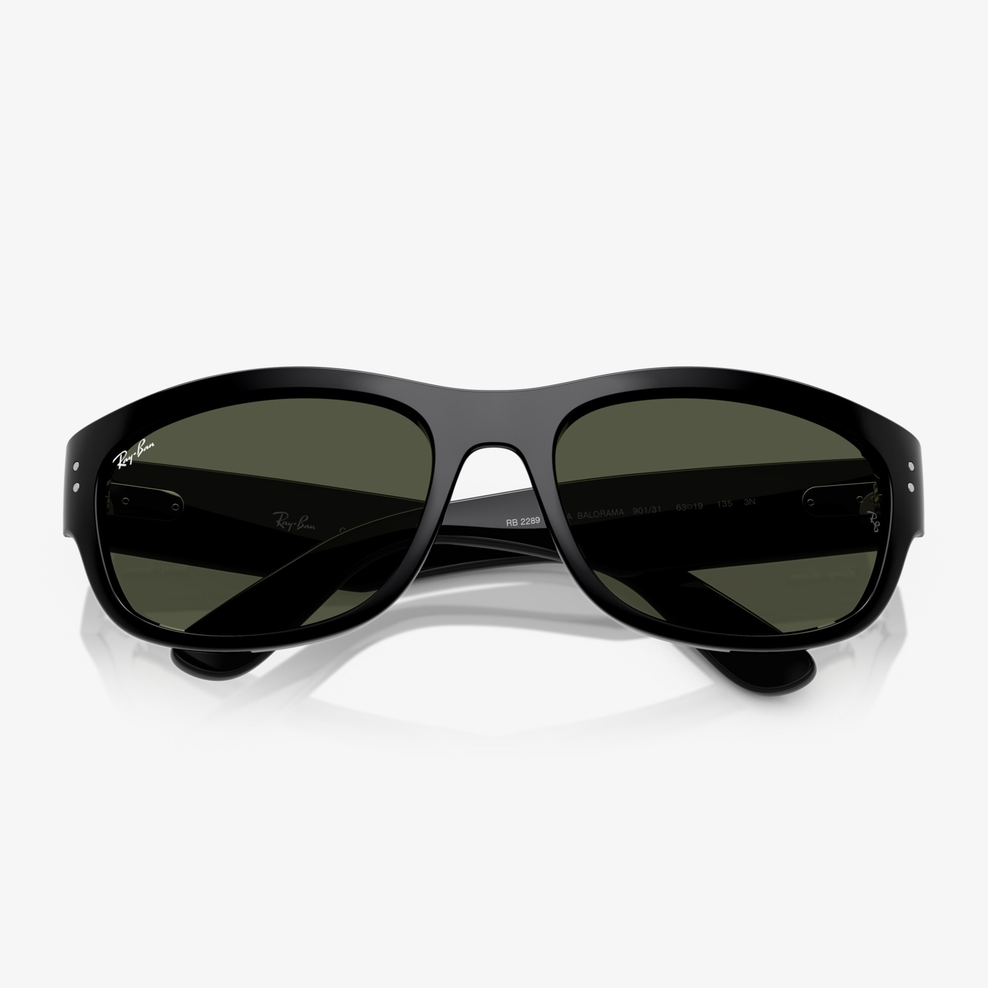 Ray-Ban Mega Balorama RB2289 Unisex Siyah Güneş Gözlüğü