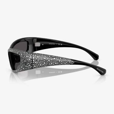  Swarovski SK6027 Kadın Siyah Güneş Gözlüğü
