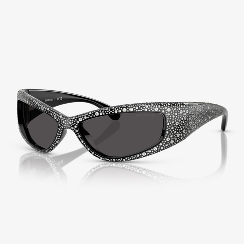  Swarovski SK6027 Kadın Siyah Güneş Gözlüğü
