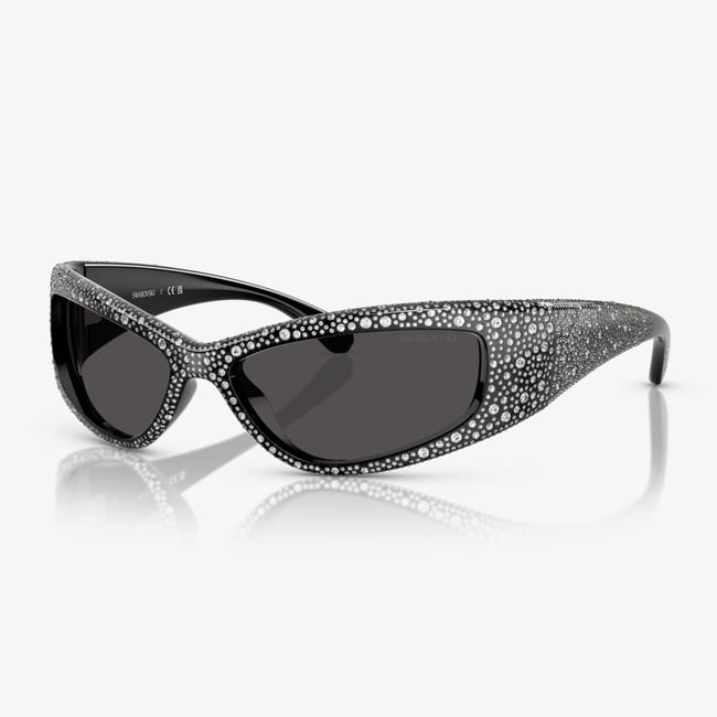  Swarovski SK6027 Kadın Siyah Güneş Gözlüğü