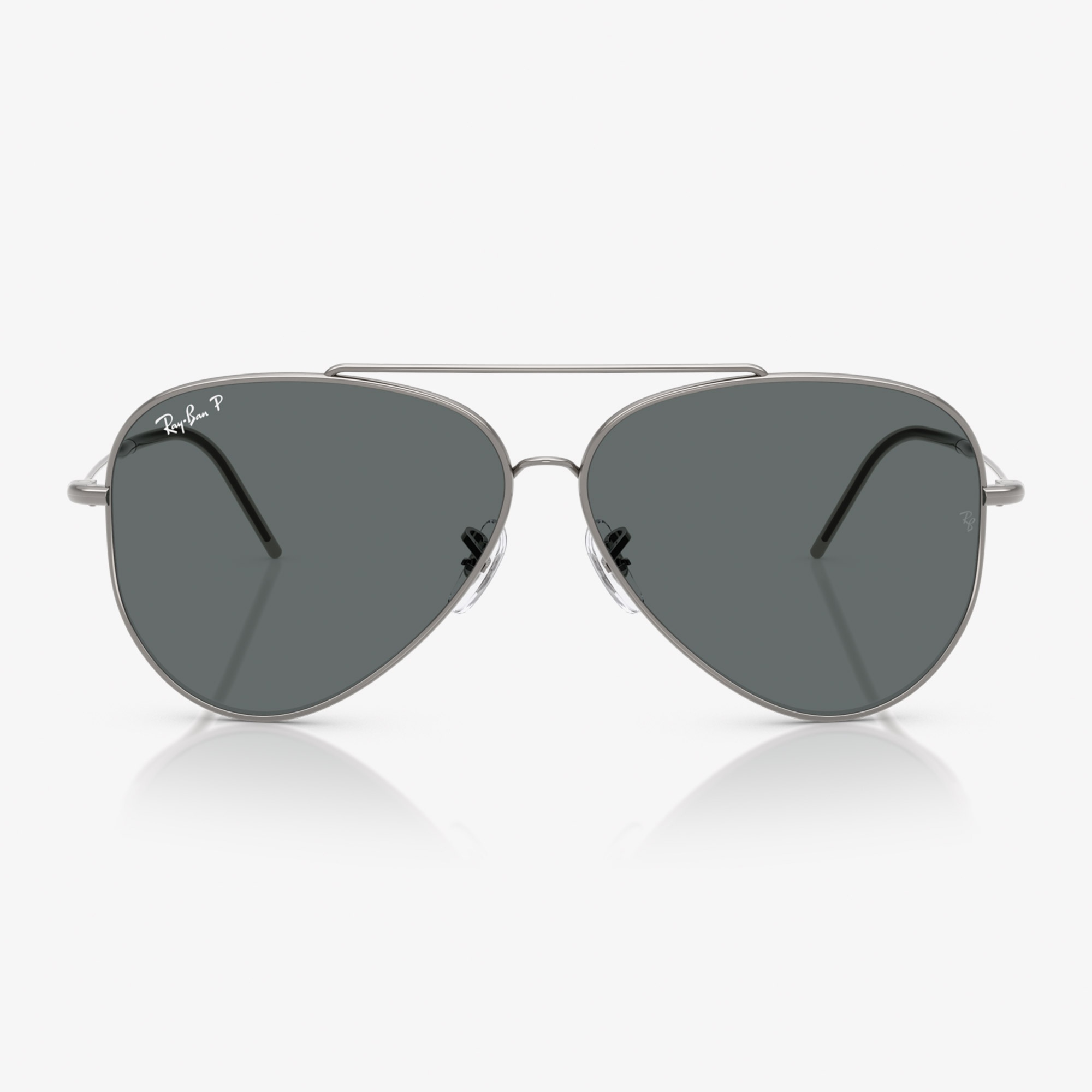 Ray-Ban Aviator Reverse RBR0101S Unisex Gri Güneş Gözlüğü