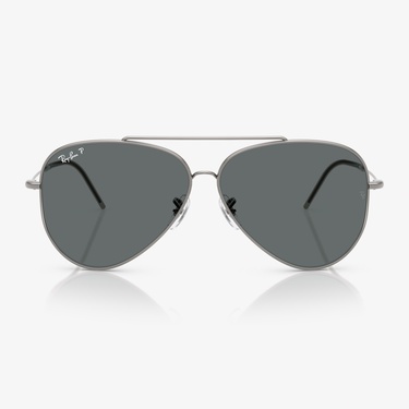 Ray-Ban Aviator Reverse RBR0101S Unisex Gri Güneş Gözlüğü