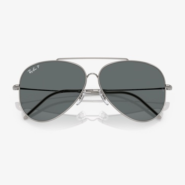  Ray-Ban Aviator Reverse RBR0101S Unisex Gri Güneş Gözlüğü