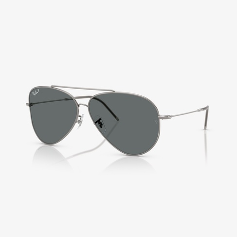  Ray-Ban Aviator Reverse RBR0101S Unisex Gri Güneş Gözlüğü
