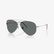 Ray-Ban Aviator Reverse RBR0101S Unisex Gri Güneş Gözlüğü