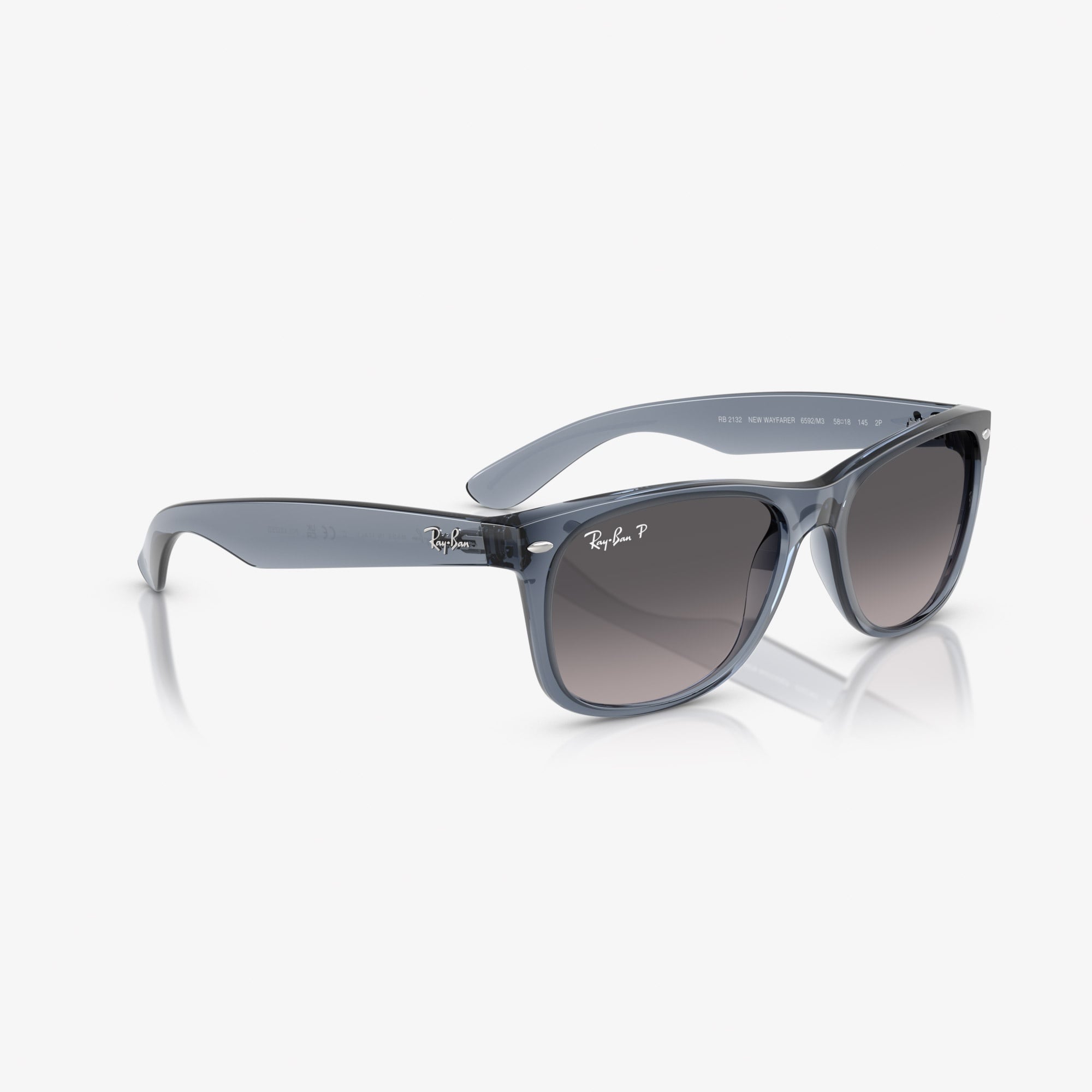 Ray-Ban New Wayfarer RB2132 Unisex Mavi Güneş Gözlüğü