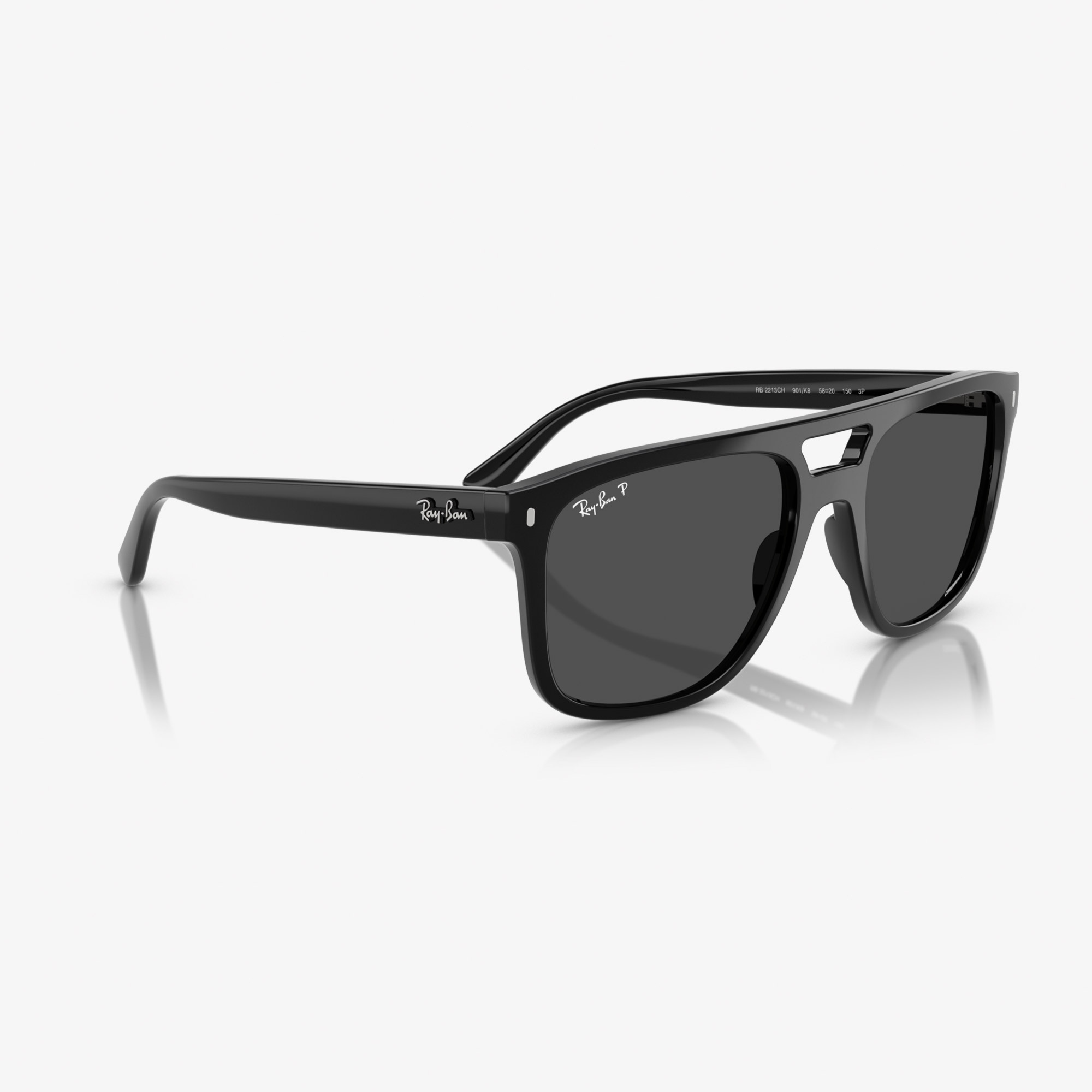 Ray-Ban RB2213CH Chromance Unisex Siyah Güneş Gözlüğü