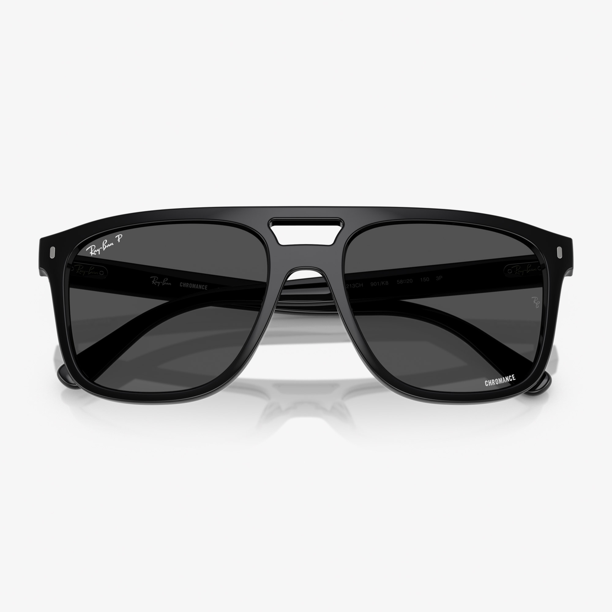Ray-Ban RB2213CH Chromance Unisex Siyah Güneş Gözlüğü