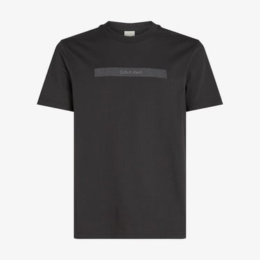  Calvin Klein Structured Embroidery Erkek Siyah T-Shirt