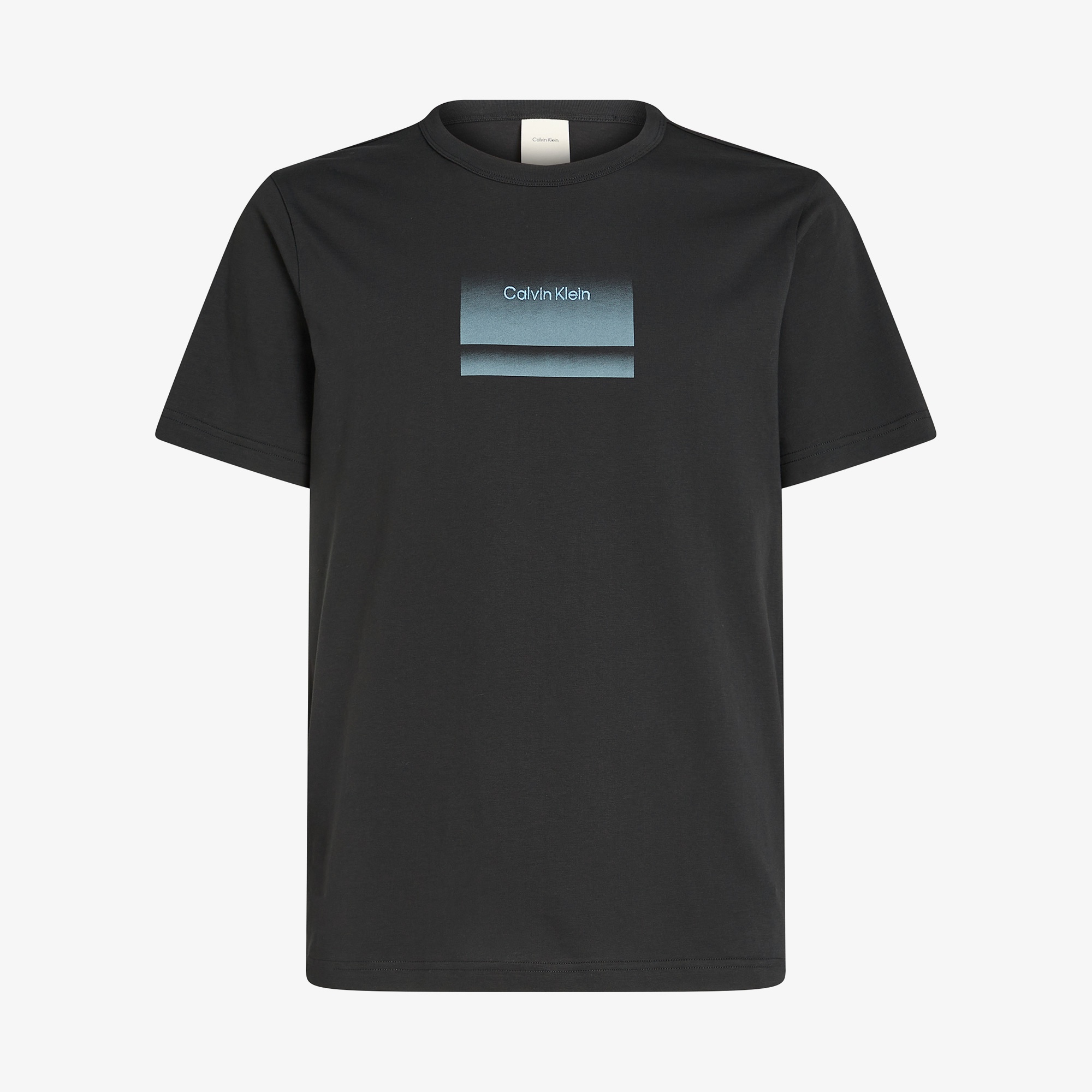 Calvin Klein Gradient Logo Erkek Siyah T-Shirt