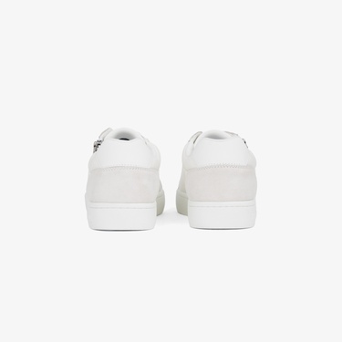  Calvin Klein Classic Cupsole Zip Low Erkek Beyaz Sneaker