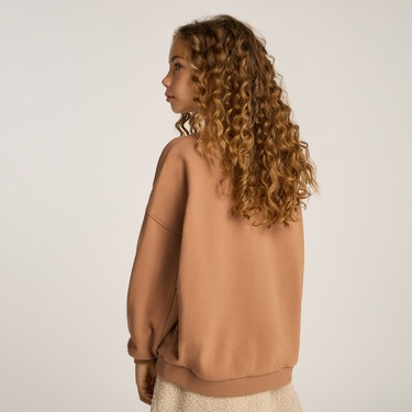  Calvin Klein Çocuk Kahverengi Sweatshirt
