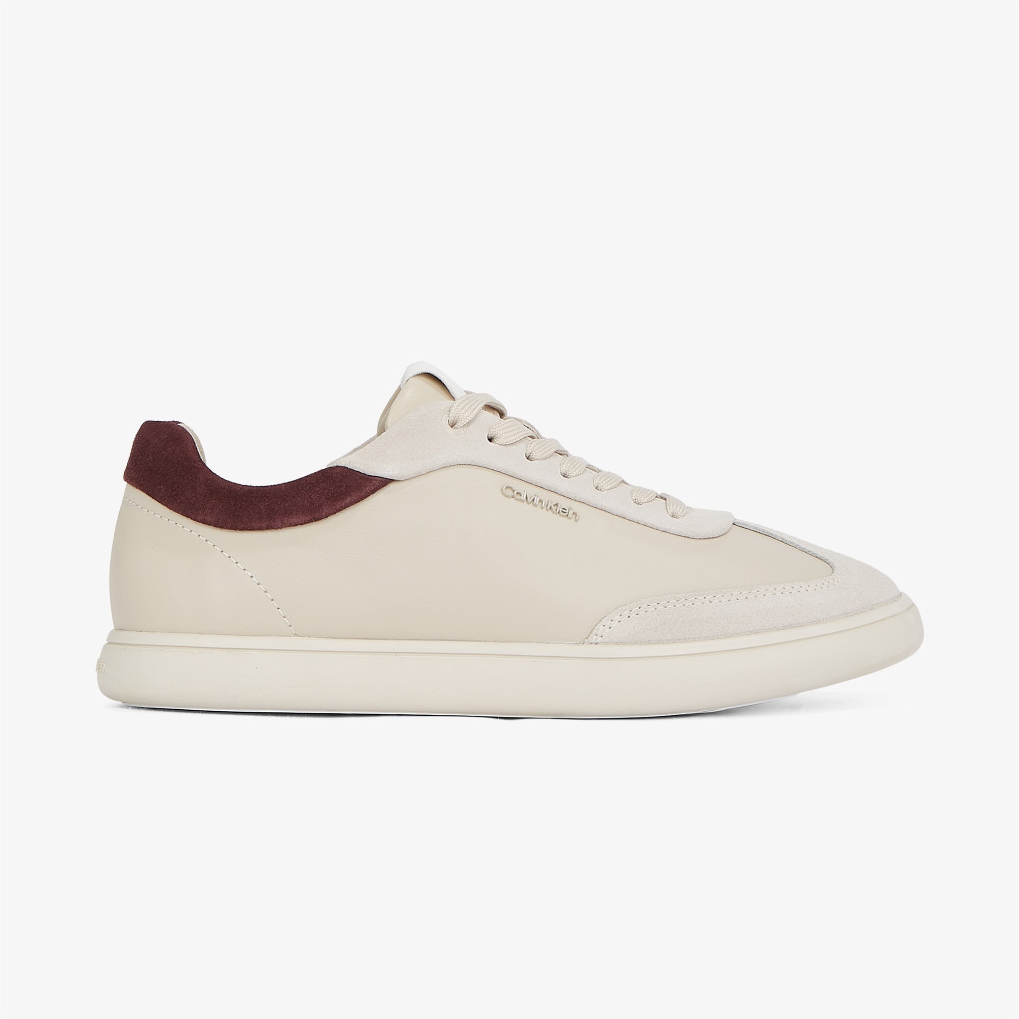 Calvin Klein Cupsole Lace Up Sue Mix Kadın Bej Sneaker