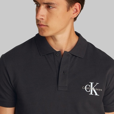  Calvin Klein Monologo Erkek Siyah Polo