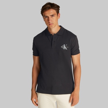  Calvin Klein Monologo Erkek Siyah Polo