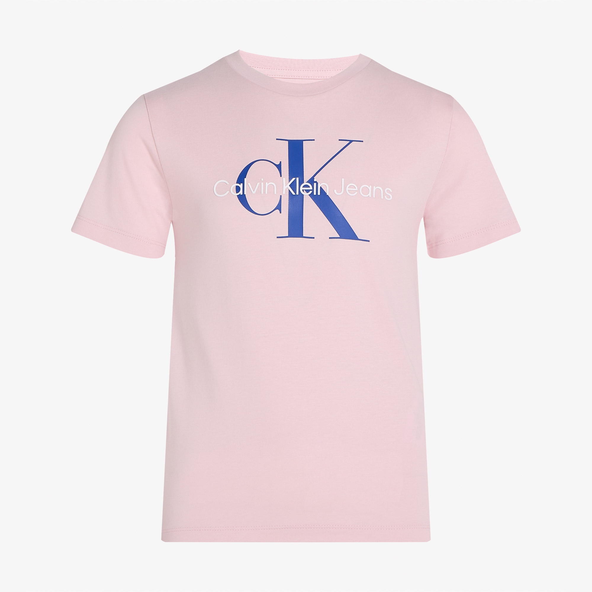 Calvin Klein Monogram Çocuk Pembe T-Shirt