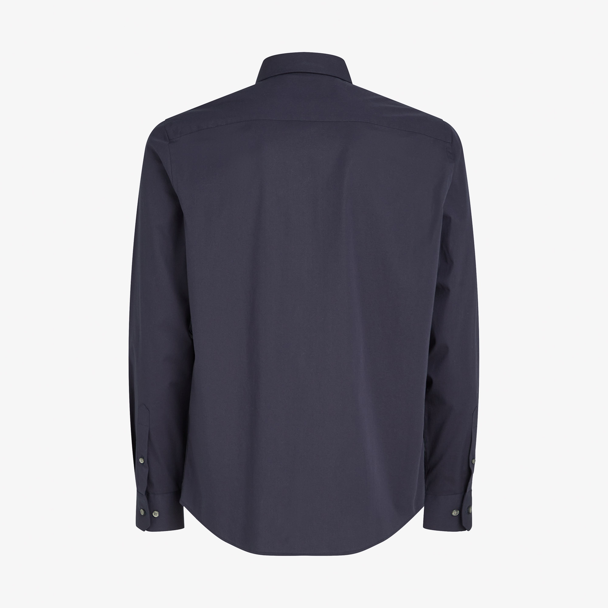 Calvin Klein Poplin Stretch Slim Erkek Lacivert Gömlek