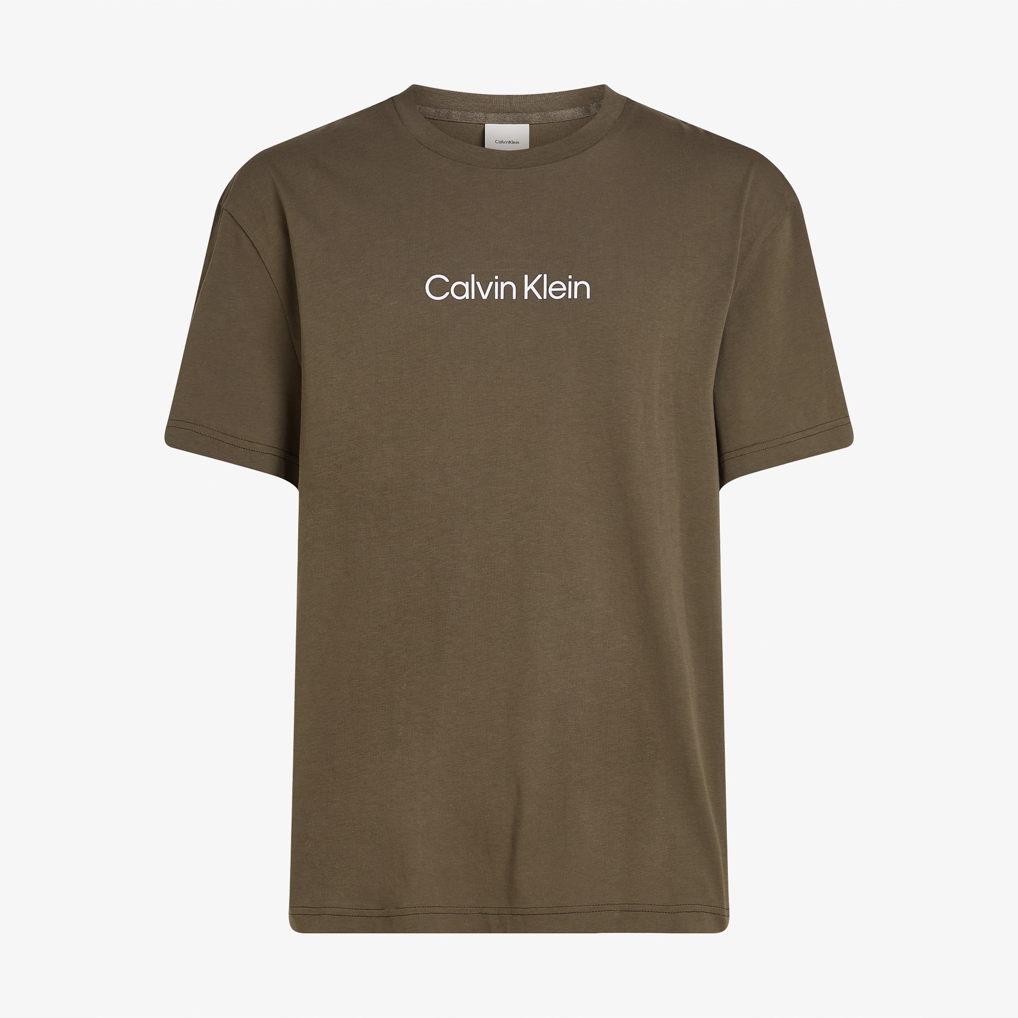 Calvin Klein Erkek Haki T-Shirt